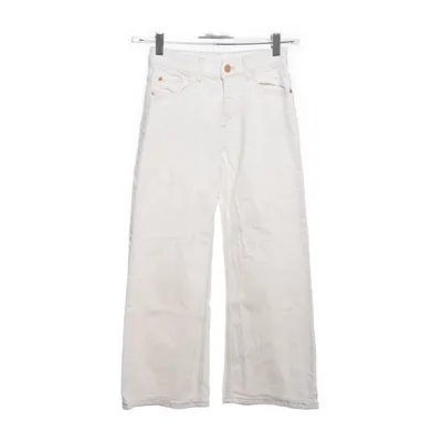 Spijkerbroek (Wit) van H&M Katoen, Elastaan, Polyester