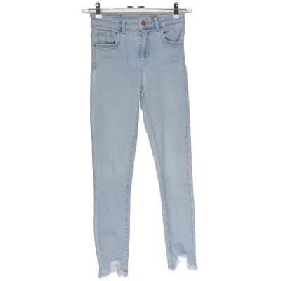 Jeans (Blue) from Never Denim Cotton, Elastane, Polyester