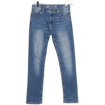 Jeans (Blå) från Lab Industries Bomull, Elastan, Polyester