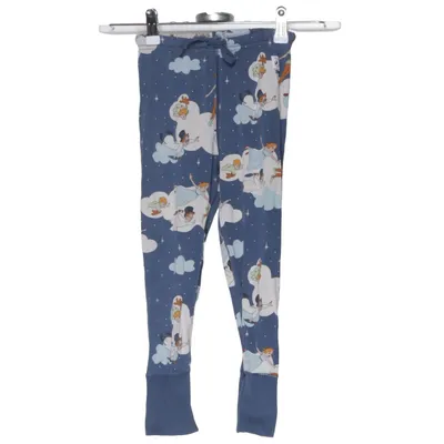 Pyjama broek (Blauw, Meerkleurig) van Disney x Polarn O. Pyret Elastaan, Organisch katoen