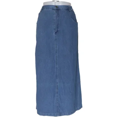 Denim skirt (Blue) from Belucci Cotton
