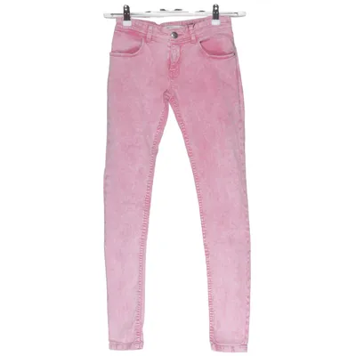 Jeans (Pink) from IKKS Cotton, Elastane