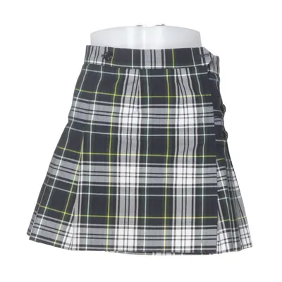 Jupe portefeuille (Noir, Multicolore) Polyester
