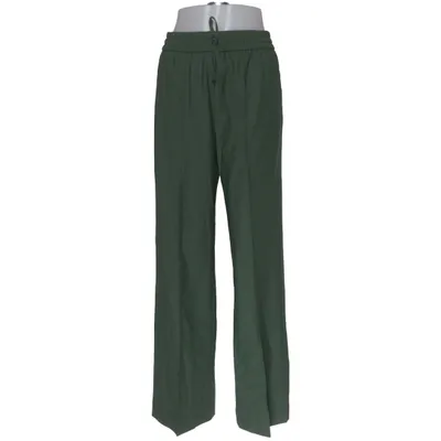 Palazzobyxor (Grön) från Sézane Elastan, Polyester, Viskos, Ull