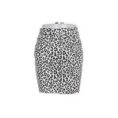 Denim skirt (Multicolored) from Divided by H&M Cotton, Polyester, Elastane