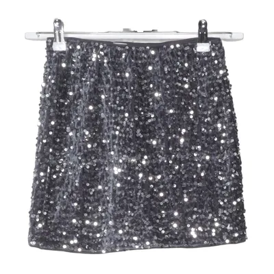 Skirt (Black, Silver) from Lindex Kids Polyester