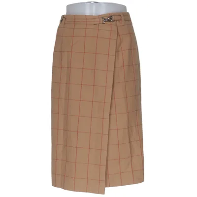 Nederdel (Beige, Rød) fra Bogner Cupro, Viscose, Uld