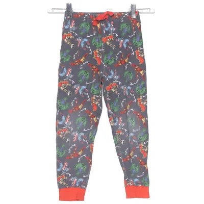 Pyjamasbyxor (Grå, Röd, Flerfärgad) från Marvel Comics Bomull, Elastan