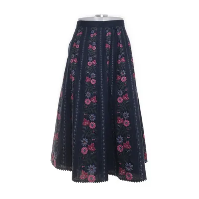 Kjol (Blå, Flerfärgad) från Friedel Bomull