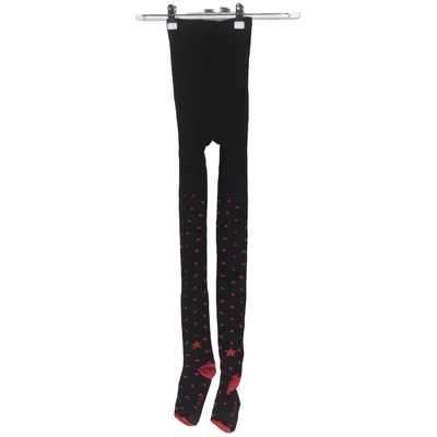 Strumpbyxor (Svart, Röd) från Gröbe Bomull, Elastan, Polyester