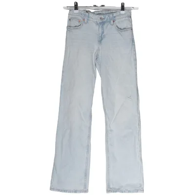 Jeans (STRAIGHT LEG ADJUSTABLE WAIST LOW WAIST) from H&M Cotton, Elastane