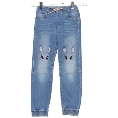 Jeans (Blå) från Lab Industries Bomull, Elastan, Polyester