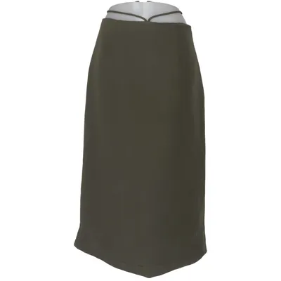 Kjol (Grön) från Nathalie Schuterman Acetat, Silke, Ull