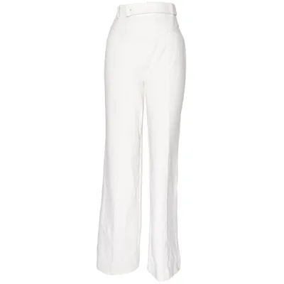 Palazzo broek (Beige) van Fashion Nova Elastaan, Polyester