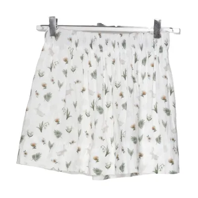 Skirt (White, Multicolored) from Poppy Cotton