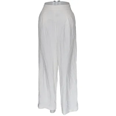 Palazzo pants (White) from Ichi Linen, Viscose