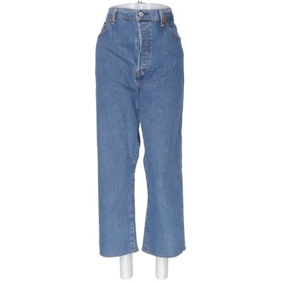 Jeans (Ribcage Straight) från Levi Strauss & Co Bomull, Elastan