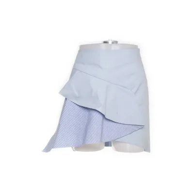 Kjol (Blå) från Zara Basic Collection Bomull, Polyester