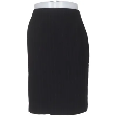 Jupe (Noir) de Vision Acétate, Cupro, Viscose, Laine