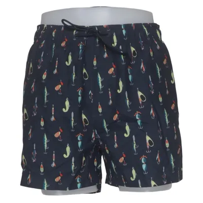 Shorts de bain (Bleu, Multicolore) de Dressmann Polyester recyclé