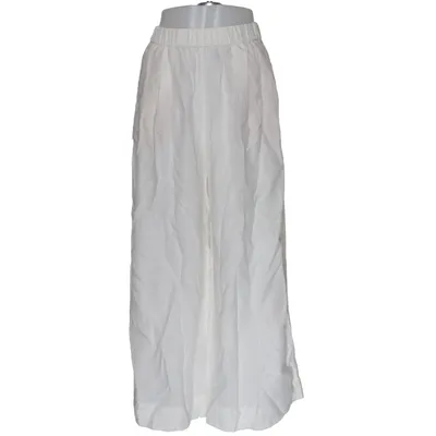Pantalon patte d'éléphant (Blanc) de Oysho