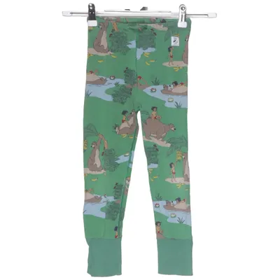 Leggings (Groen, Meerkleurig) van Disney x Polarn O. Pyret Elastaan, Organisch katoen