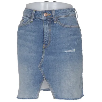 Denim skirt (Blue) from New Look Denim Cotton