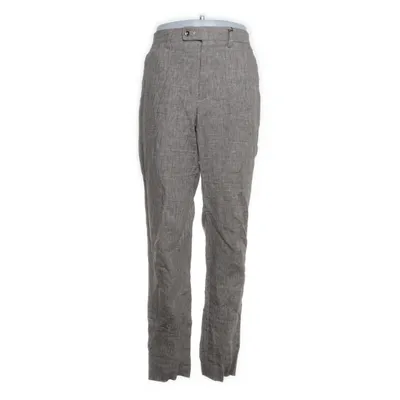 Pantalon de costume (Beige, Blanc) de Mango Coton, Lin, Polyester