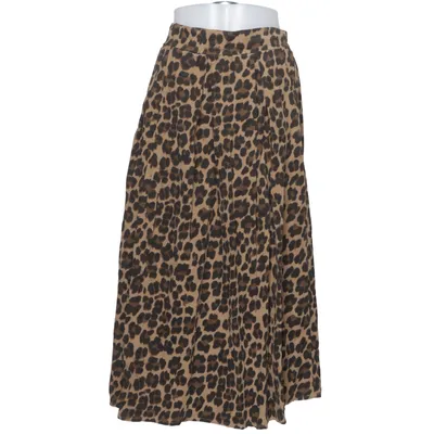 Maxi rok (Bruin, Zwart) van Johanna Paris Katoen