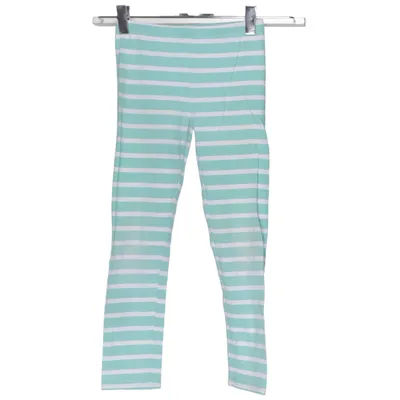 Leggings (Green, White) from Okie-dokie Cotton, Elastane