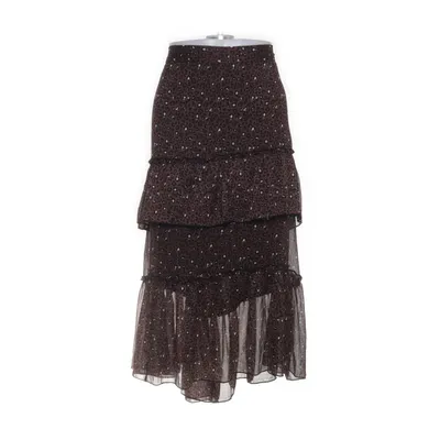 Maxi skirt (Brown, Multicolored) from VRS Fashion Polyester