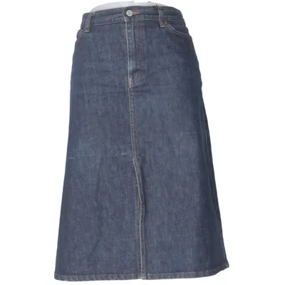 Jeanskjol (Blå) från Gap Jeans Bomull, Elastan