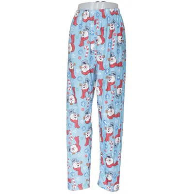 Pantalon de pyjama (Bleu, Multicolore) Coton, Polyester