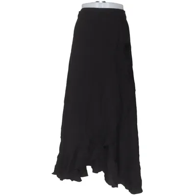 Wrap skirt (Black) from 1. State Polyamide, Viscose