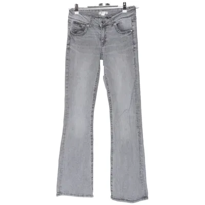 Jeans (Grå) från Gina Tricot Bomull, Elastan