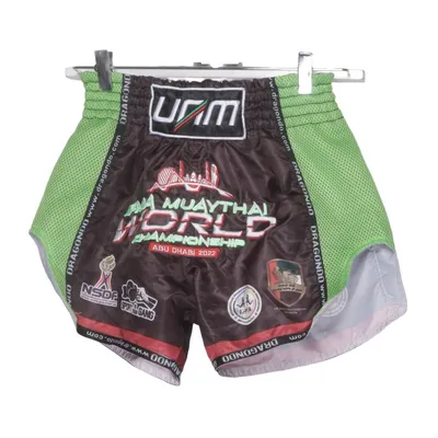 Martial arts pants (Black, Green, Multicolored) from Dragon Polyester