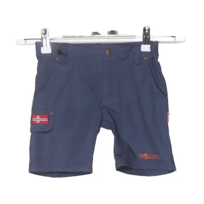 Outdoor shorts (Blue) from Trollkids Cotton, Polyester