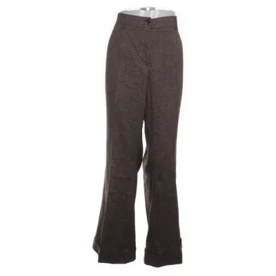 Pants (Brown, Gold) from Mim Elastane, Metallic fiber, Polyester, Viscose