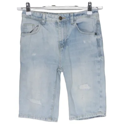 Denim shorts (Blauw) van Denim Co Katoen