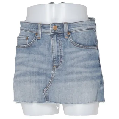 Jeanskjol (Blå) från Crocker Bomull, Elastan