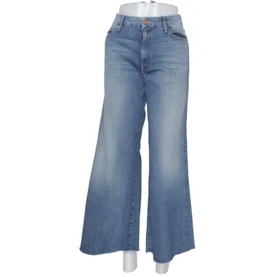 Jeans (Blå) fra Mother Bomuld, Elastan, Polyester