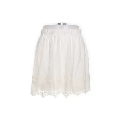 Kjol (Vit) från VILA Clothes Bomull, Nylon, Polyester
