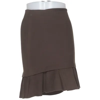 Jupe (Gris) de Zara Basic Collection Élasthane, Polyester, Viscose