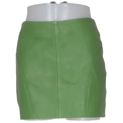 Nederdel (Grøn) fra Remain Læder, Polyester