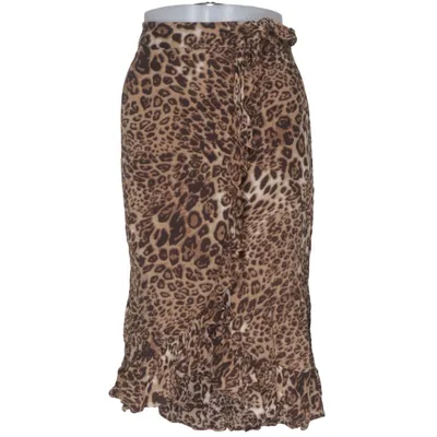 Wrap skirt (Brown, Black) from Soaked in Luxury Viscose