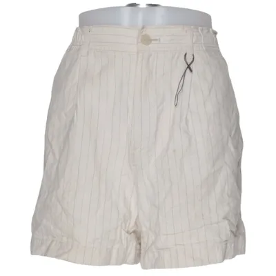 Korte broek (Beige) van Uniqlo Katoen, Linnen, Polyester