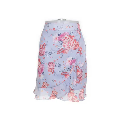 Omlottkjol (Lila, Flerfärgad) från By Malina Collection Elastan, Polyester