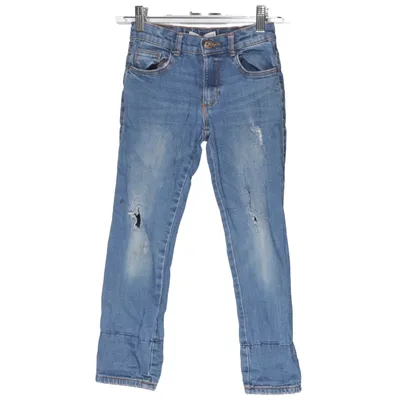 Jeans (Blå) från Zara Kids Denim Collection Bomull, Elastan