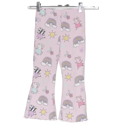 Leggings (Pink, Mehrfarbig) von Peppa Pig Baumwolle, Elasthan, Polyester