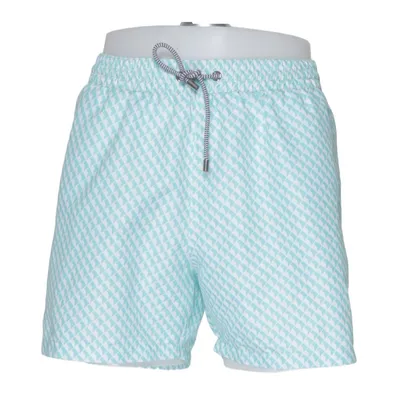 Badeshorts (Hvid, Grøn) fra Faconnable